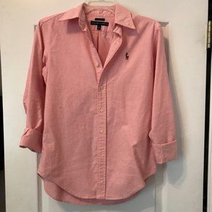 Ralph Lauren Knit Cotton Oxford Shirt